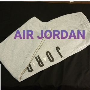AIR JORDAN Grey XXL Sweatpants!
